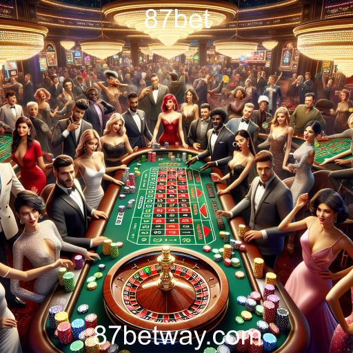 A Emoção da Roleta no 87bet